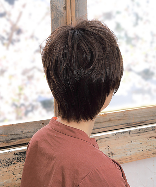 サイズ調整をすることでスッキリした見た目に