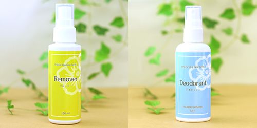 医療用ウィッグの汚れがひどい時、医療用ウィッグのテープ台からテープを外す時にはクリーナーをお使いください
