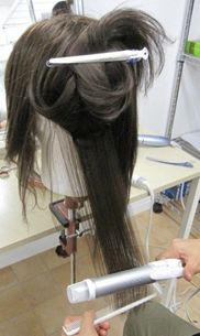 医療用ウィッグのキレイなストレートが復活します