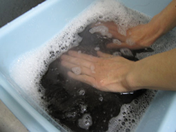 医療用ウィッグの洗い方