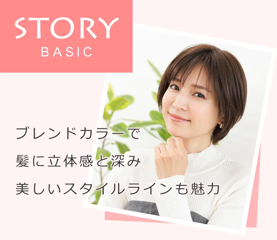 ��×p�E�B�b�O �X�g�[���[ �u�����h�J���[�Ŕ��ɗ��̊��Ɛ[�� �������X�^�C�����C��������