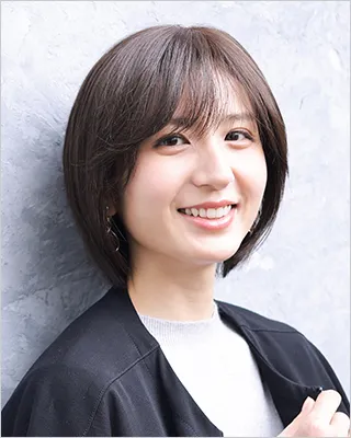 つむじと分け目が自然な医療用ウィッグ ショートウィッグ シンシアショート