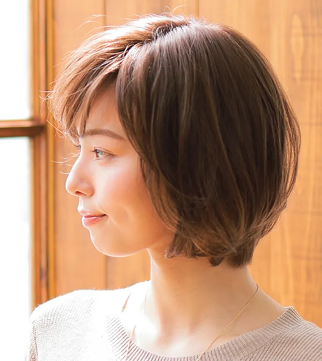 医療用ウィッグ「ディアーズボブ」は丸みのあるフォルムと自然な毛流れが魅力