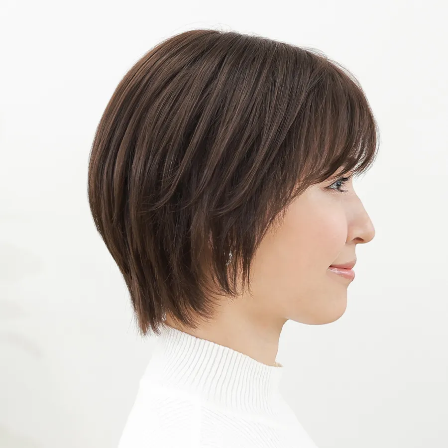 ��×p�E�B�b�O �K�[�����h�V���[�g �ۂ݂̂���㓪���ƁA�y�������T�C�h���C���������̃V���[�g�{�u�B�������i�Ɍ�����o�����X�̗ǂ��V���G�b�g�ł��B