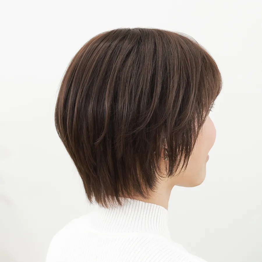 ��×p�E�B�b�O �K�[�����h�V���[�g �㓪���ɂӂ���Ɨ��̊������������V���[�g�{�u�B�ݑ��͂�������Ǝ��܂�A��i�Ő�������ۂɁB