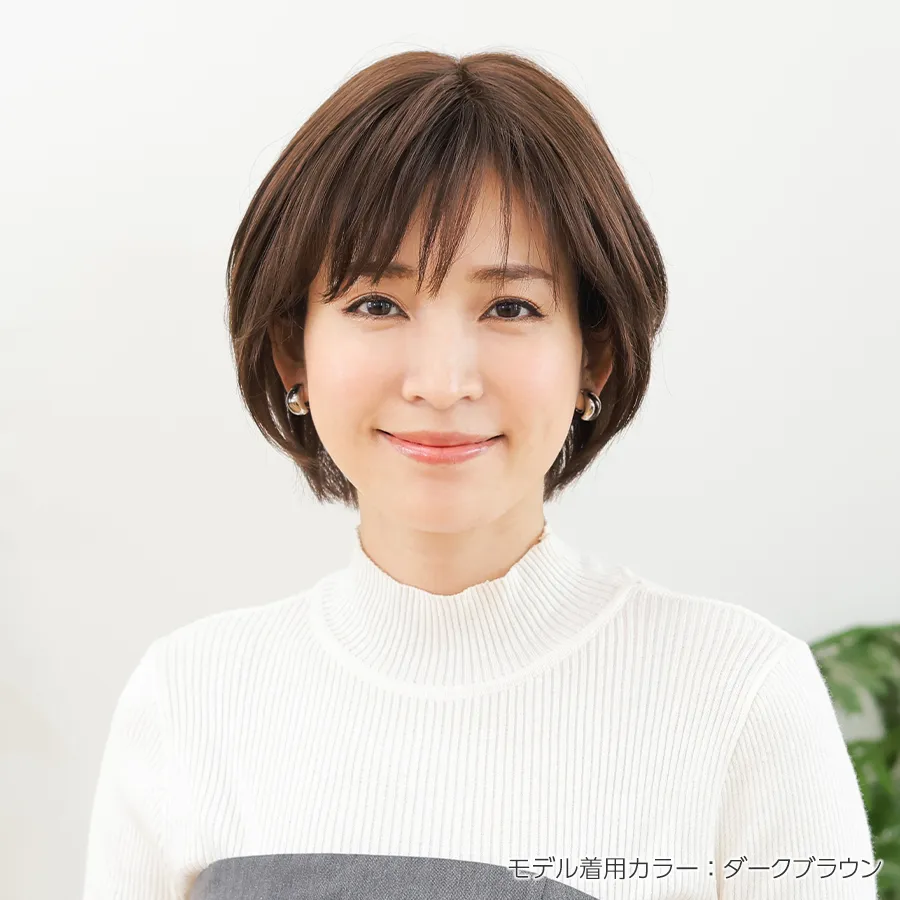 ��×p�E�B�b�O �K�[�����h�V���[�g �_�炩�ȑO���Ɗۂ݂̂���t�H�����ŁA�ǂ̔N��ɂ����������\�V���[�g�{�u�B���邭�D������ۂ�^����X�^�C���ł��B